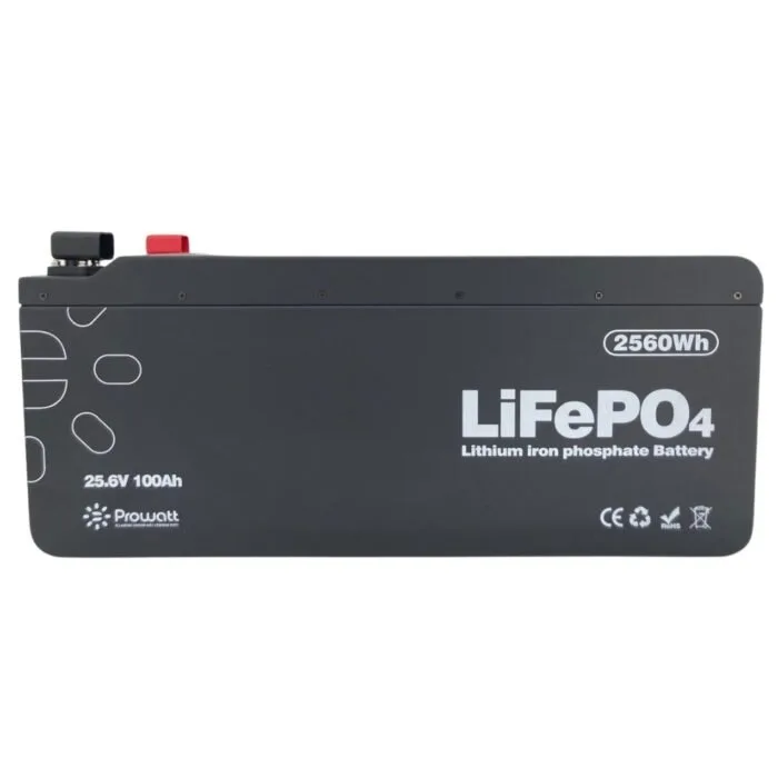 Batterie lithium 2,56 kW- 24V 6000 cycles Prowatt