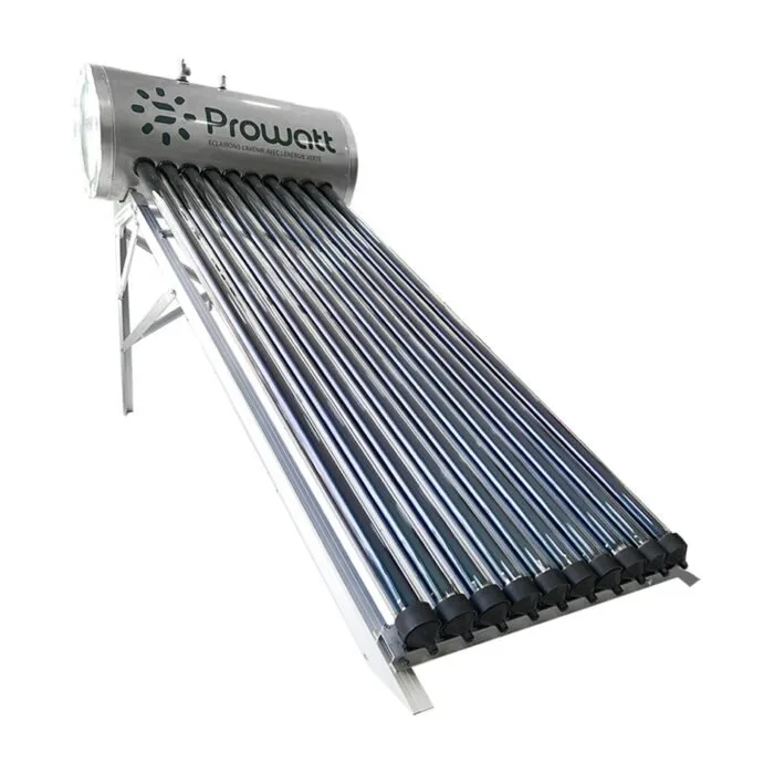 Chauffe eau tubulaire 80L non pressurisé (res + 8 tubes SP + cadre)