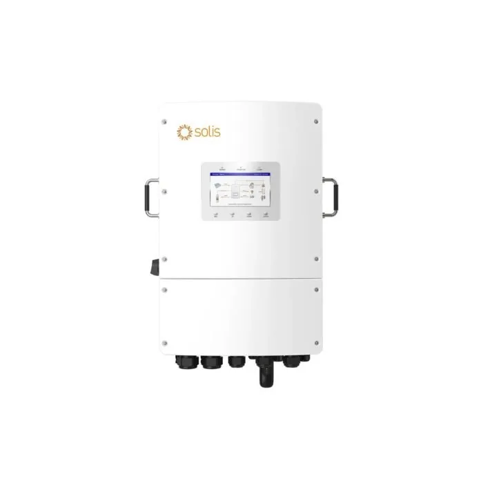 Convertisseur hybride Solis MPPT 30KVA 48V ongrid hybride triphase