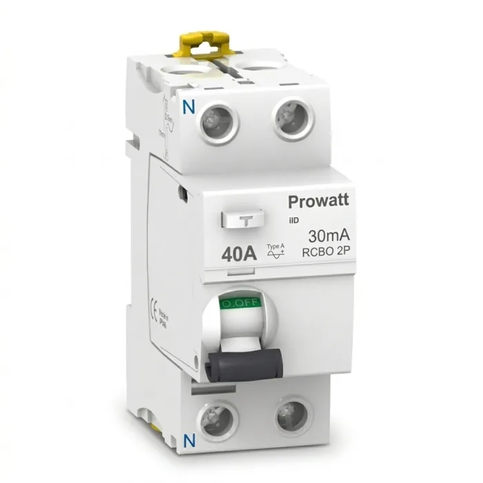 Disjoncteur différentiel 2P 40A 30mA