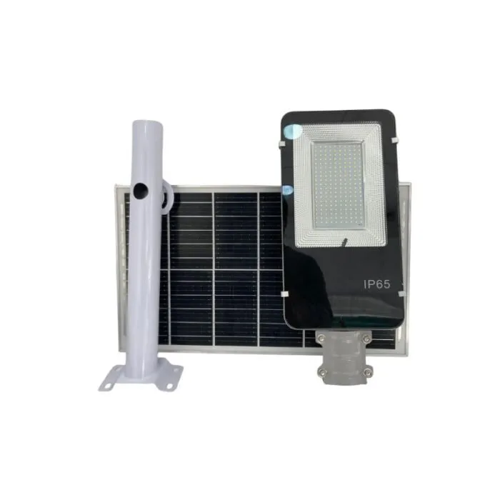 Lampadaire solaire de lux pan. séparé 300W