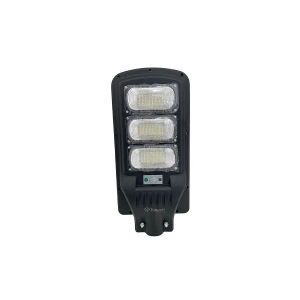 Lampadaire solaire tout-en-un 300W – 3 lampes