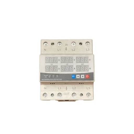 Protecteur sur/sous voltage 63 A triphase