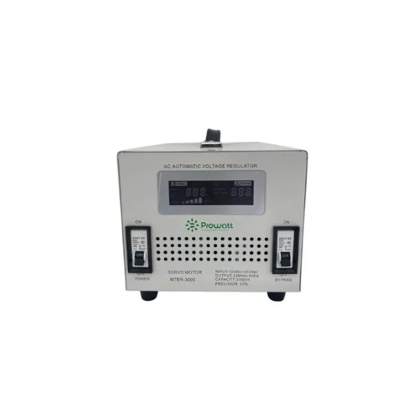 Stabilisateur servomoteur 5000VA CE Prowatt