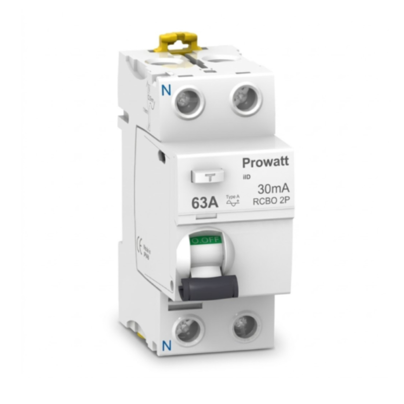 DISJONCTEUR DIFFERENTIEL 2P 63A 30mA