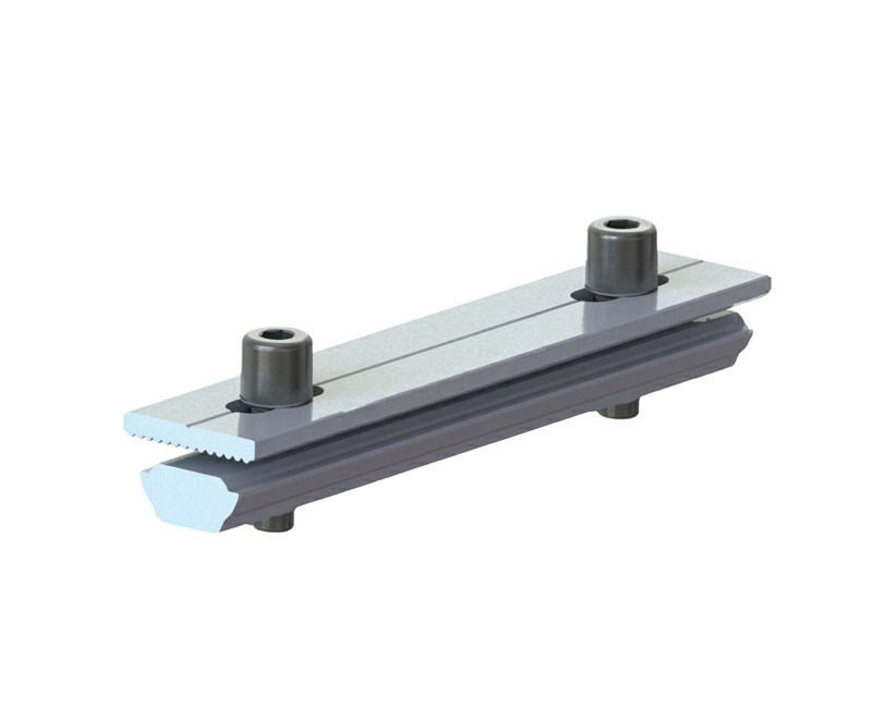 STRUCTURE PANNEAUX RAIL CONNECTOR ALU CR1 150 MM